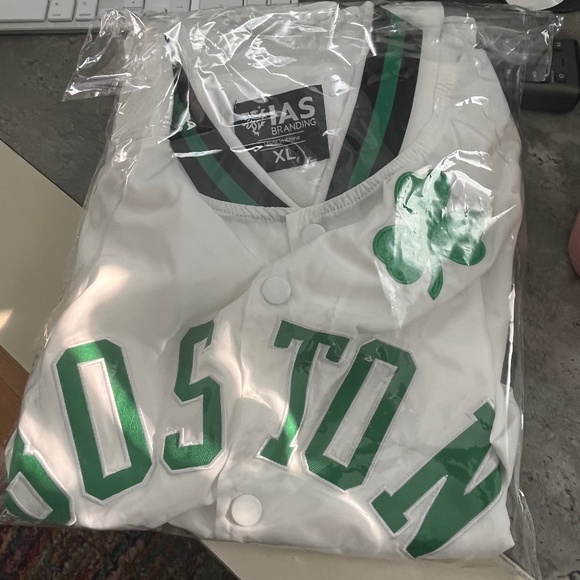 Boston Celtics Warm Up Jacket - Picture 1 of 3